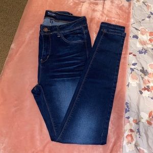 WAX high rise skinny jeans
